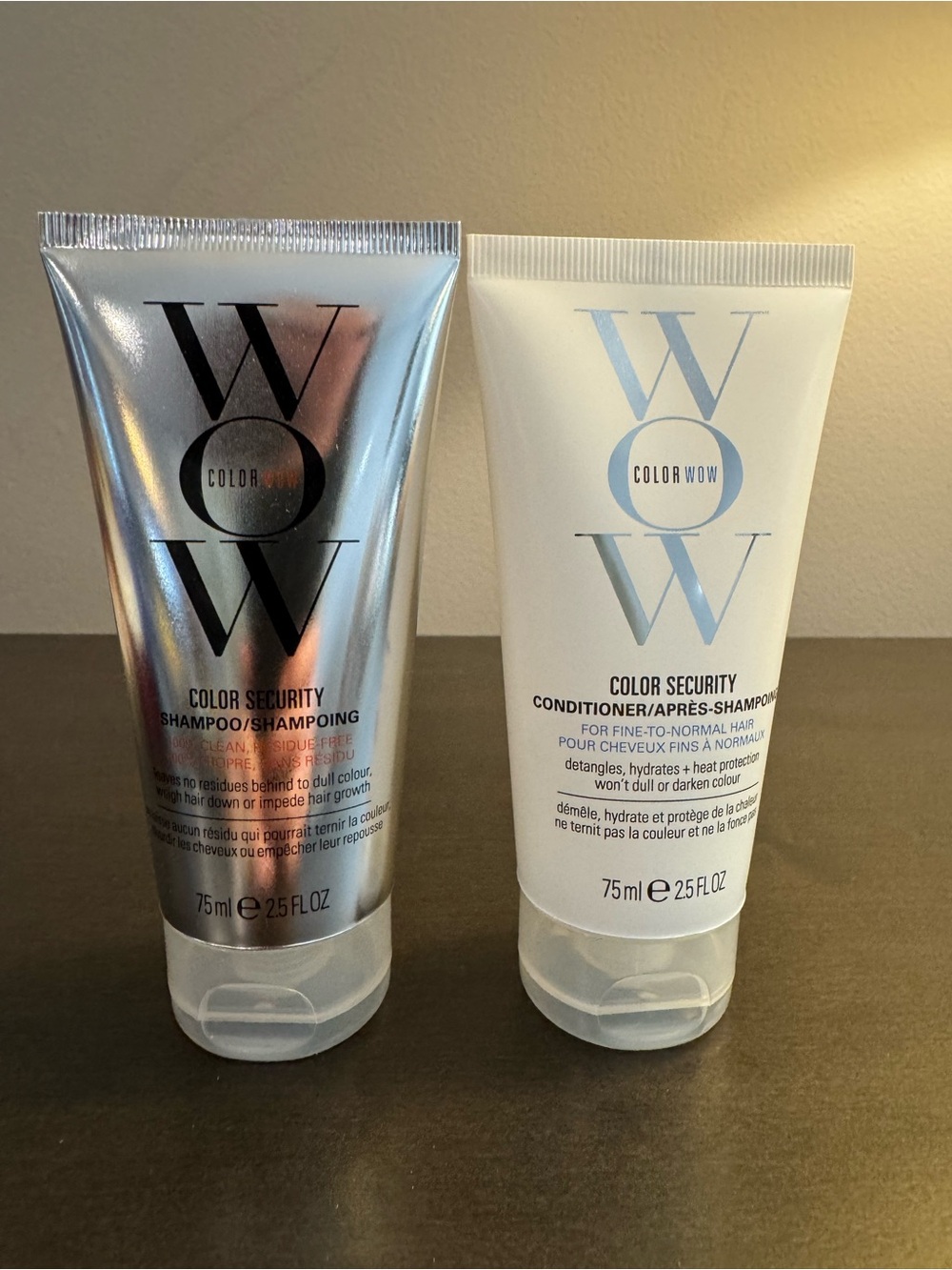 Color Wow Color Security Shampoo & Conditioner 75 ml 2.5 oz Travel Size Set NEW